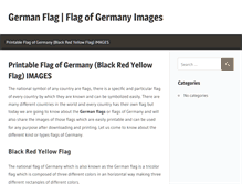 Tablet Screenshot of germanflag.info